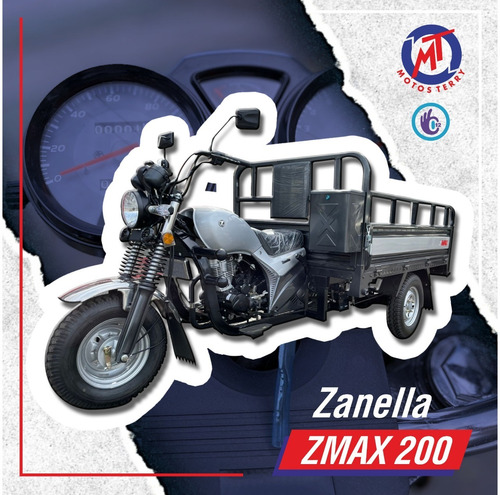 Imagen 10 de 15 de Zanella Zmax 200 Utilitario Motocarro Ultimas Unidades