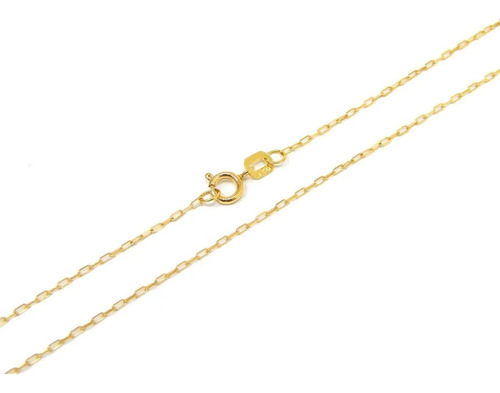 Corrente Cartier 50cm Em Ouro 18k Cor Amarelo