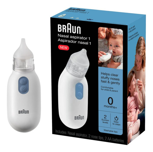 Braun Bna100us Aspirador Nasal Para Bebés