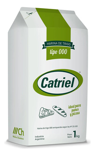 Harina De Trigo 000 Catriel 1 Kg