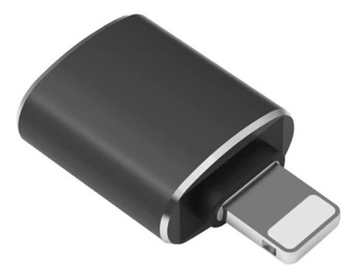 Imagen 1 de 3 de Adaptador Otg Lightning A Usb iPhone iPad