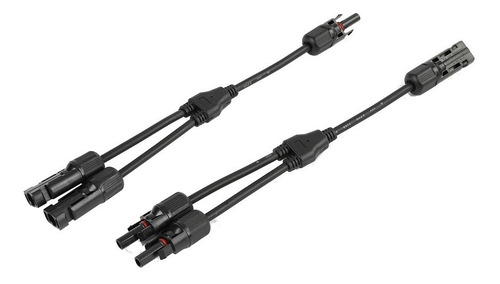 Kit De Cable Pulpo Mc4 1 A 2 Para Sistema Solar