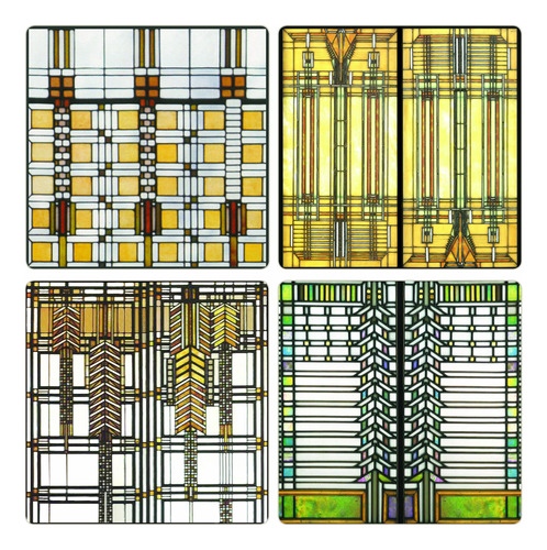 Coasterstone Absorbente Posavaso  Frank Lloyd Wright Art