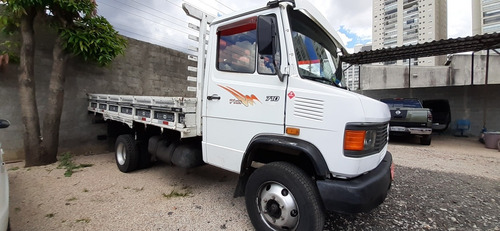 Mb 710 Carroceria De Madeira Caminhao 3/4 2000