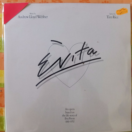 Vinilo Evita Soundtrack De La Pelicula  2lp