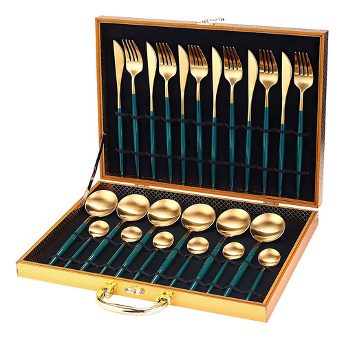 Juego De Cubiertos Para Vajilla, Cuchara, Tenedor, Cuchillo,