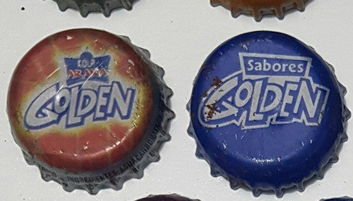Chapas De Refresco Golden. Coleccion. (Usado)