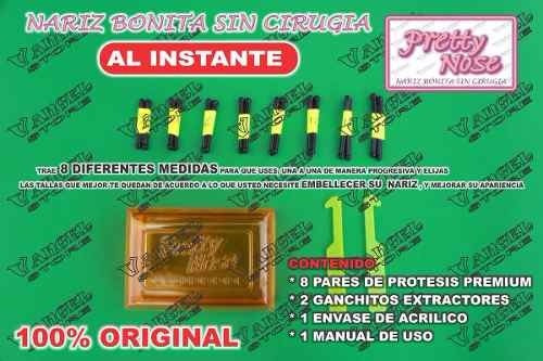 Nariz Bonita Respingada 8tamaños Original Corrector Nasal A1