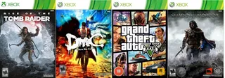 Rise Of The Tomb Raider - Gta V + 2 Juegos Xbox 360