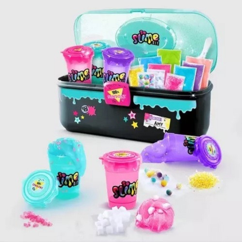 Slime Fábrica Kit Juego Didáctico Valija Sensorial 56202 Pg