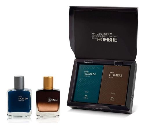 Natura Pack Miniatura Homem Natura (2  Perfumes 25 Ml. C/u.)