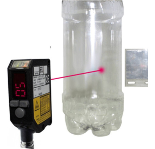 Sensor Reflex Dr-q150tcp Objetos Transparentes Pnp M8 4 Pin