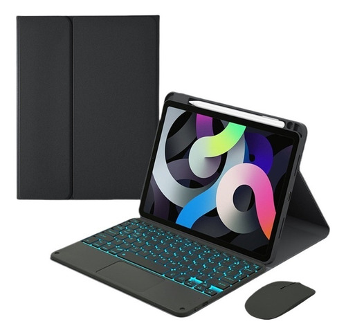 Capa Para Ipadpro (12,9 Polegadas) Com Teclado + Mouse
