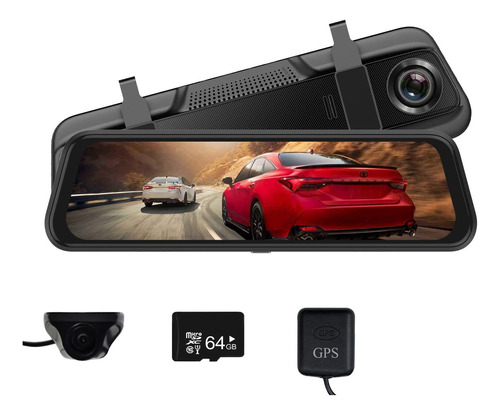 Karsuite Backup Mirror Dash Cam Xp Front And Rear Full View
