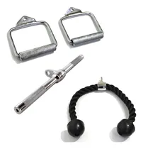 Comprar Combo Accesorios Para Polea Soga-estribos-barra Corta Gmp