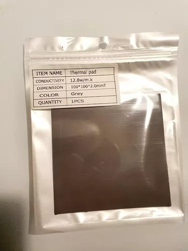 Thermal Pad 100x100mm 12.8w/mk 2mm Para Gpu