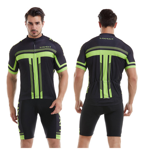 Jerseys De Ciclismo Cortos Para Hombre, Conjunto De Tela Con