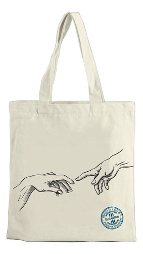 Tote Bag Shopping Bag La Mano De Dios Bolsas Reutilizables 