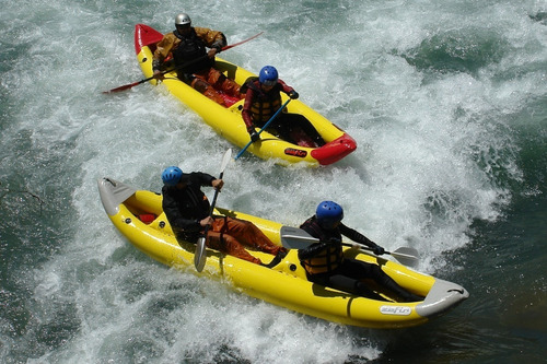 Caiaque Rafting - Caiaque Inflável Duck - Marina Atlântica.