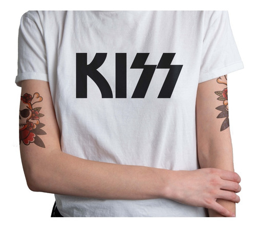 Polera Kiss Hombre Mujer Banda Rock Metal Grunge Pop 2