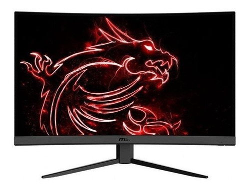 Monitor Gamer Curvo Msi Optix G32c4 Led 31.5  Negro 100v/240