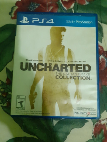 Uncharted The Nathan Drake Collection,fifa 19 ,the Division (Usado)