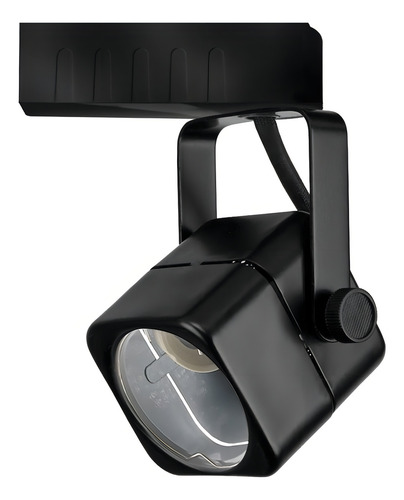 Spot Trilho Mr16 Gu10 Cube Preto Black+decker