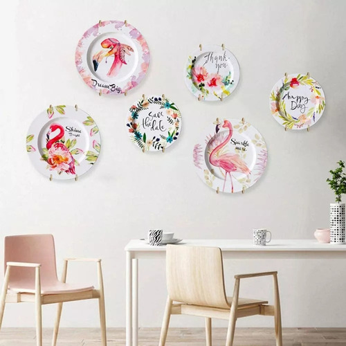 . Soporte For Colgar Platos En Forma De F De Acero