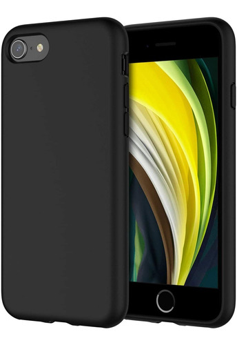 Funda Para iPhone SE (color Negro/marca Jetech)