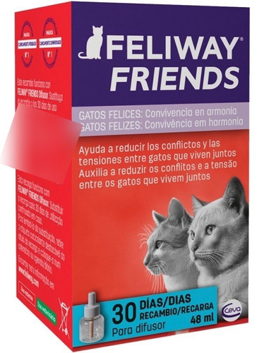 Feliway Friends Repuesto 48 Ml  - Envíos A Todo Chile