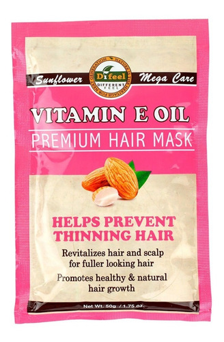 Difeel® Kit 5 Mascarillas Para El Cabello Con Vitamina E
