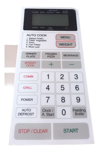 Teclado Panel Microondas P/ White Westinghouse M240n