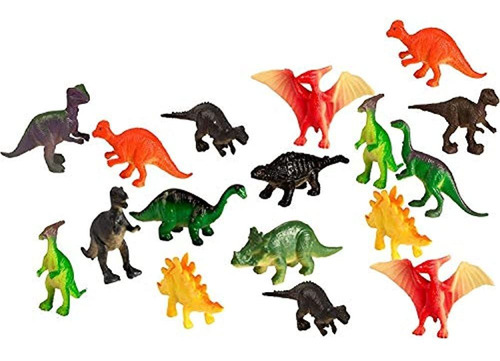 Paquete De 100 Piezas Mini Dinosaurios - Mini Juguetes Educa