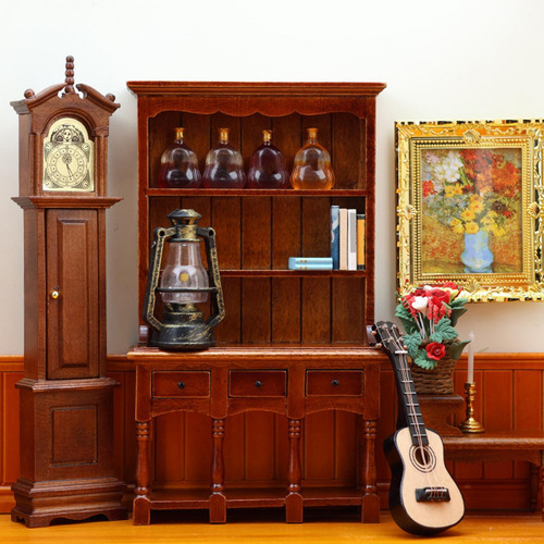 1/12 Estantería De La Casa De Muñecas Exhibición