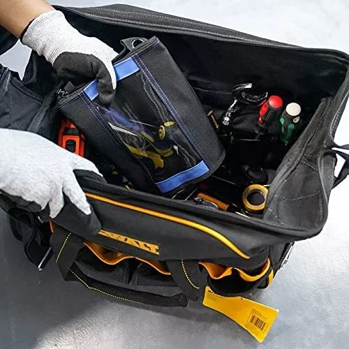 Melo Tough - Bolsa de herramientas profesional para electricistas con  múltiples bolsillos, organizador de herramientas para técnico/mantenimiento  y