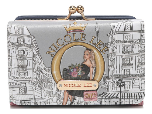 Billetera Mujer Nicole Lee Original Dreaming The City-p7452