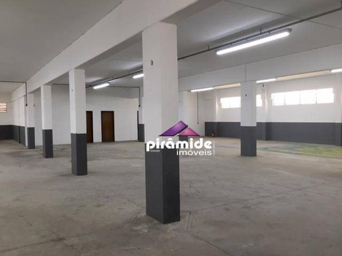 Galpão Para Alugar, 2046 M² Por R$ 25.000,00/mês - Jardim Califórnia - Jacareí/sp - Ga0036
