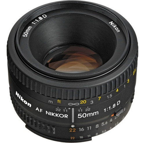 Lente Nikon Af Nikkor 50 mm F/1.8 D