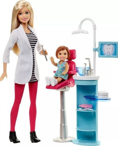 Barbie Dentista Playset Dhb64 Muñeca Mattel Juguete  Careers