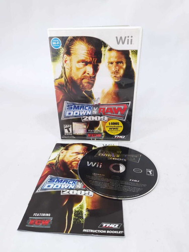 Smack Down Vs Raw 2009 - Nintendo Wii