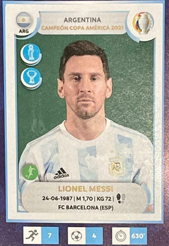 Maxi Poster Copa America 2021 Argentina Campeon+36 Figuritas