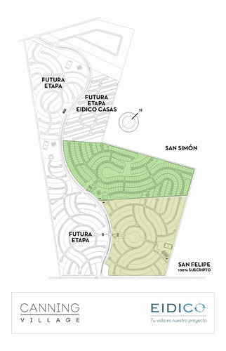 Imagen 2 de 7 de Lotes Internos En Venta En Barrio San Roque, Canning.- Oportunidad!