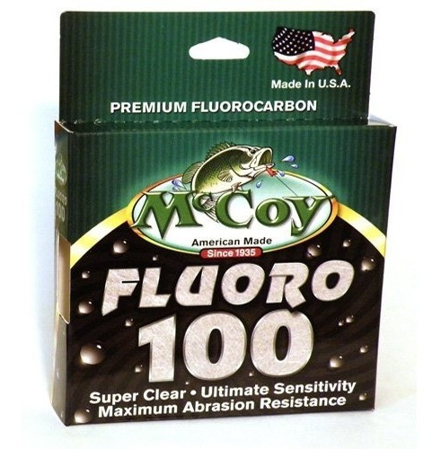 Mccoy Fishing Fluoro 100 Línea De Pesca De Fluorocarbono, 20