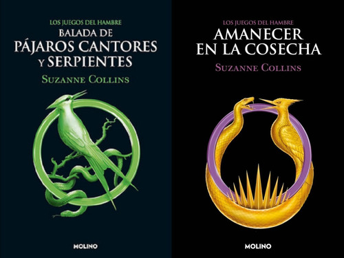 Lote 2 Libros Juegos Del Hambre Balada De Pajaros / Amanecer
