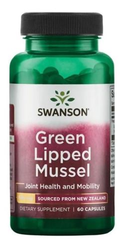 Mejillon De Labio Verde Green Lipped Mussel 60 Caps Eg Nn07
