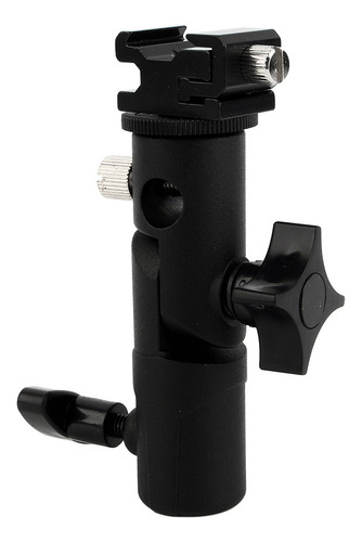Adaptador Hot Mount Ajustável Shoe Flash Stand Umbrella