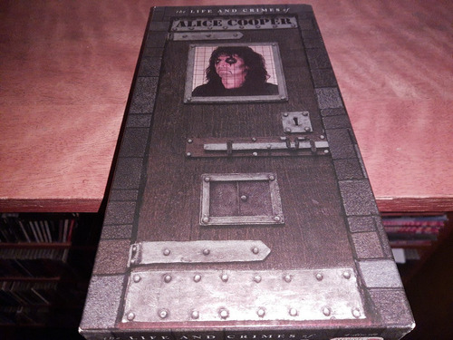 Alice Cooper The Life & Crimes Of Alice Cooper 4cd Box