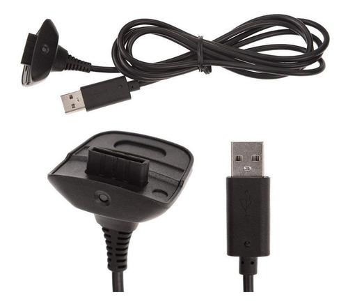 Fuente De Poder Xbox 360 E + Kit De Carga Y Juega Xbox 360