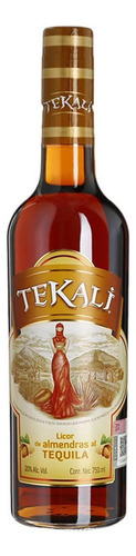 Pack De 4 Licor De Almendras Tekali Al Tequila 750 Ml