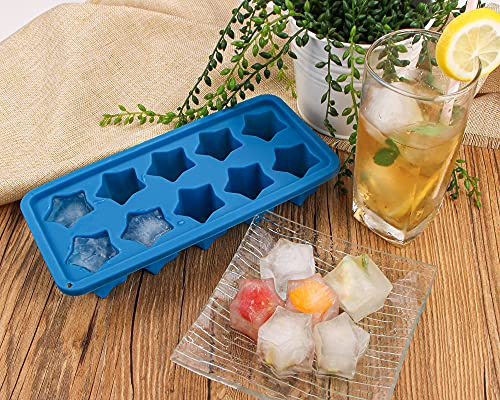 Moldes Hielo En Silicona Webake Estrella Para Whisky Y